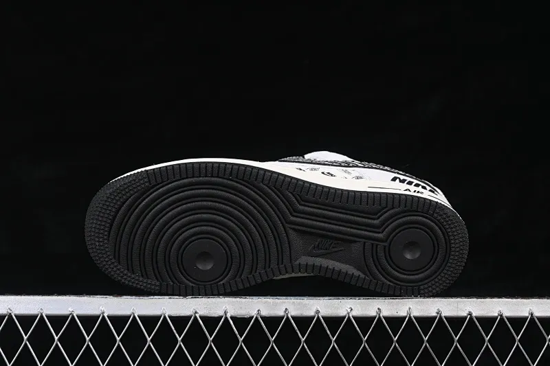 All categories Nk Air Force 1 Air Force series Nk Air Force 1 Low Air Force low-top Nike Air Force 1'07 Low Mi Heizhuba leather Air Force 1 low-top casual sneakers JP8028-068